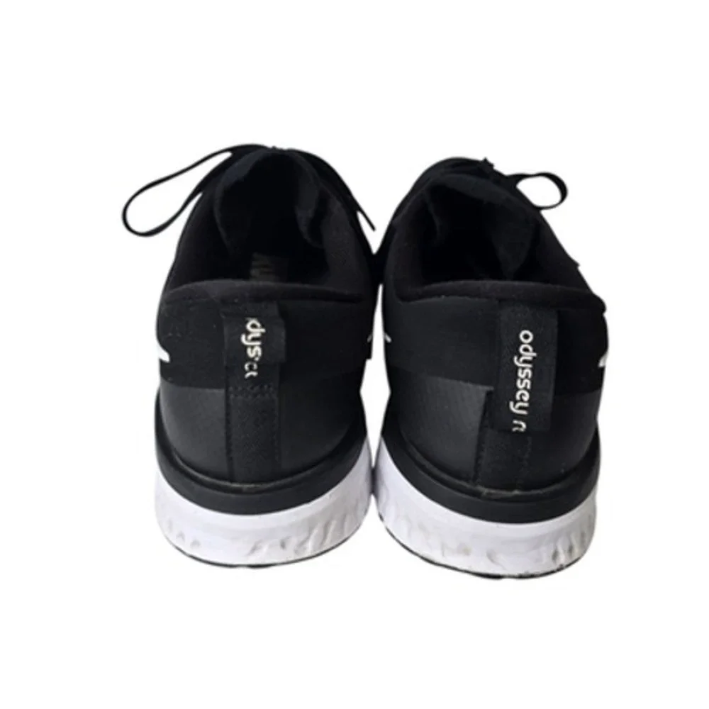 Nike Odyssey React Flyknit Womens Running Shoes Black White Size 7‎ VTM AH1016
